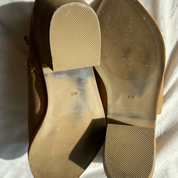 Women's Tan Ankle Boots - Picture 7 of 12